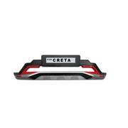 Bumper Diffuser (Front/Rear) Set Reflector Imported Quality Compatible with Creta 2020 (Red Black)