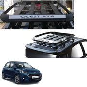 Car Roof Quest Luggage (4x 4) Frame Aluminum Roof Frame Universal Roof Frame Travel Frame Load Frame Load Over 100 kg Roof Shelves Luggage Box Roof Rack (Black)