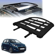 Car Roof Luggage (4x 4) Frame Aluminum Roof Frame Universal Roof Frame Travel Frame Load Frame Load Over 100 kg Roof Shelves Luggage Box Roof Rack (Black)