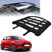 Car Roof Luggage (4x 4) Frame Aluminum Roof Frame Universal Roof Frame Travel Frame Load Frame Load Over 100 kg Roof Shelves Luggage Box Roof Rack (Black)