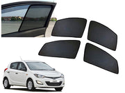 Z-Black Window Plug-in Half Sun Shades Car Curtain for Hyundai