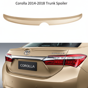 Toyota Corolla Altis 2014-2018 Trunk Spoiler in Champagne Mica Metallic