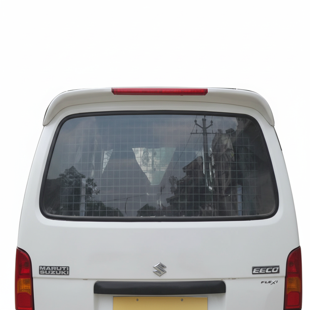 Maruti Suzuki Eeco Car Spoiler with LED in Solid White