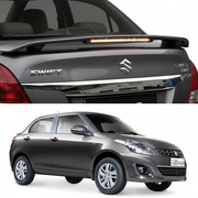 Maruti Suzuki Swift Dzire 2012-2015 Car Spoiler in Glistening Grey