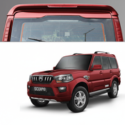 Mahindra Scorpio 2018 Car Spoiler in Molten Red Rage