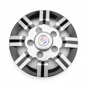 Auto Pearl Dual Spoke Hub Caps - White Background