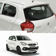 Auto Pearl FRP/ABS Drill Free Roof Spoiler Compatible with Celerio | Car Spoiler Without Brake Light