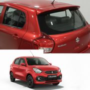 Auto Pearl FRP/ABS Drill Free Roof Spoiler Compatible with Celerio | Car Spoiler Without Brake Light