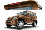 Mahindra Bolero Car Spoiler in Lake Side Brown