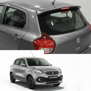 Maruti Celerio Car Spoiler with Brake Light in Glistening Grey