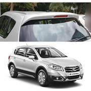 Maruti Suzuki S-Cross Car Spoiler in Premium Silver