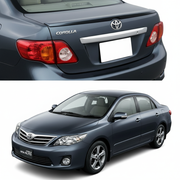 Toyota Corolla Altis 2008-2013 Trunk Spoiler in Dark Gray Metallic