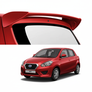 Datsun Go Car Spoiler in Ruby Red