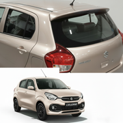 Auto Pearl FRP/ABS Drill Free Roof Spoiler Compatible with Celerio | Car Spoiler Without Brake Light
