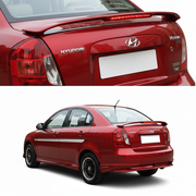 Hyundai Verna 2006-2010 Car Spoiler in Passion Red Metallic