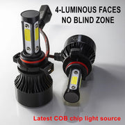 AUTO PEARL PSX24W 4-Side  LED Bulb for Car 80W-12V 4300K wide Beam Ultra Bright White G08 Headlight Car LED (Pack of 2)