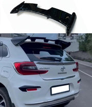 Auto Pearl ABS Monster Roof Spoiler Compatible with Glanza | Car Spoiler with Light Weight | Color - Black