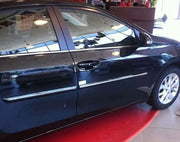Universal Car Side Door Beading | Black & Chrome Variants | Door Protector & Scratch Guard