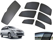 Z-Black Car Window Plug-in Half Sun Shades & Rear Dicky Curtain (Combo) for Toyota