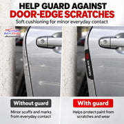 Car Door Edge Guard for KIA Models, Anti Scratch Door Protector, Soft Rubber & Silicone Shock Absorber | Prevents Dents & Paint Damage | Universal Fit Car Door Protection Strip (Black, Set of 4)