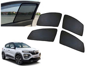 Z-Black Window Plug-in Half Sun Shades Car Curtain for Renault