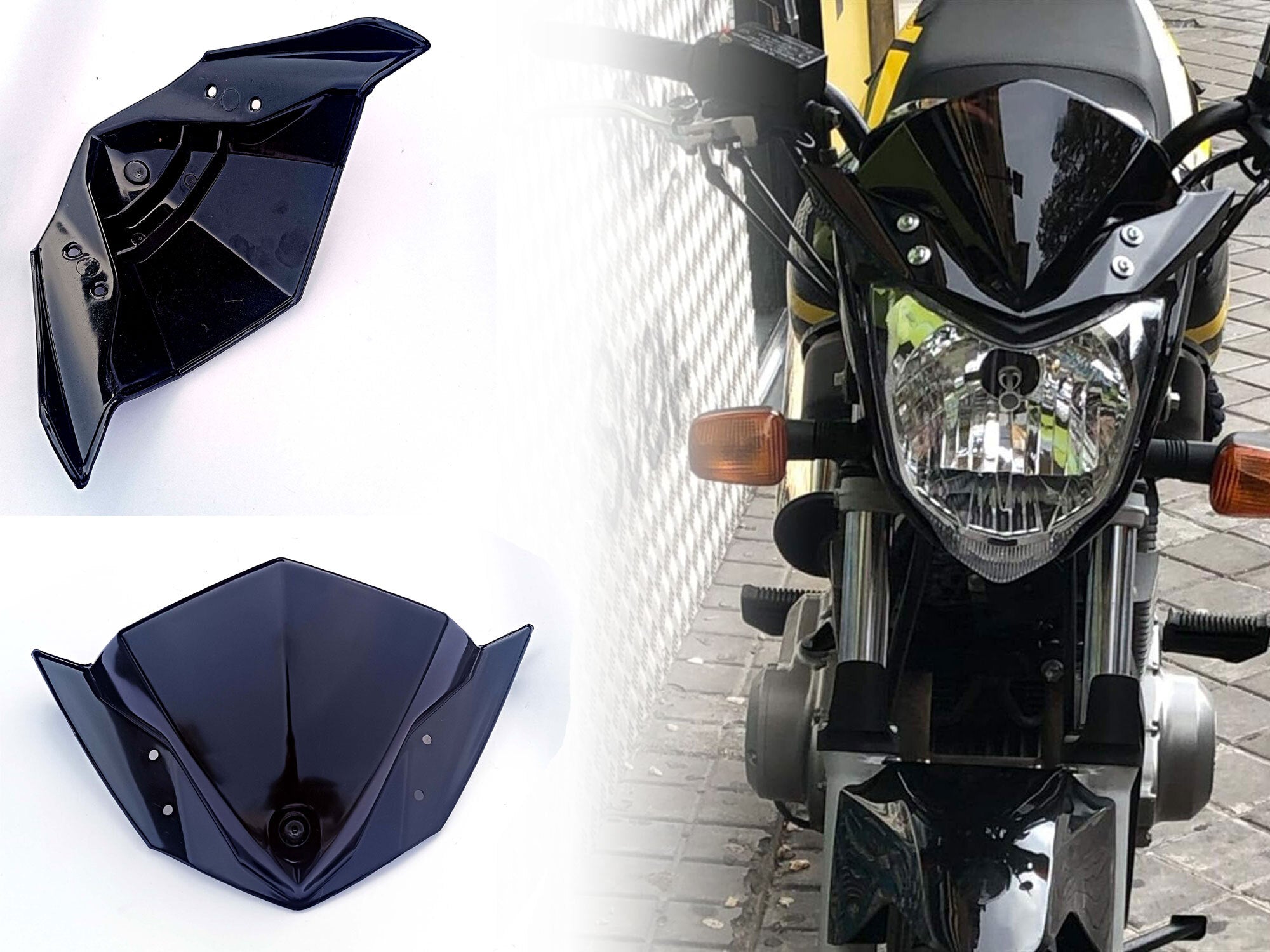 Yamaha fz16 windshield hotsell
