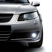 Premium Quality LED Lens Fog Light with Halo Ring Angel Eye lights (Set of 2)