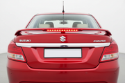 Car Spoiler with LED Brake Light Compatible with Maruti Swift Dzire (2012-2015)