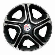 Retouched Black-Silver Wheel Cover