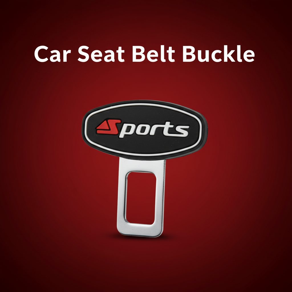 Seat Belt Buckle - Orange