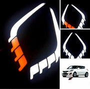DAY RUNNING LIGHT FOG LIGHT DRL WITH INDICATOR FOR MARUTI Suzuki swift 2014 to 2017 and above (Set of 2) (Copy)