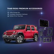 Premium Thar Roxx - Defender Style Ladder & Side Storage Box With Mounting Kit