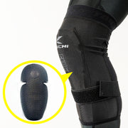 Protective Knee Sleeve 2nd Skin Black Arti-Large Foam Pads for All Bike Elbow Guard, Knee Guard, Shin Guard Free Black  (Pack of 2)