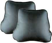 Black Tan Car Pillow Cushion for Universal For Car (Square)