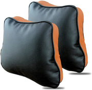 Black Tan Car Pillow Cushion for Universal For Car (Square)