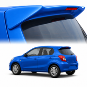 Auto Pearl FRP/ABS Drill Free Roof Spoiler Compatible with Datsun Go| Car Spoiler With Brake Light